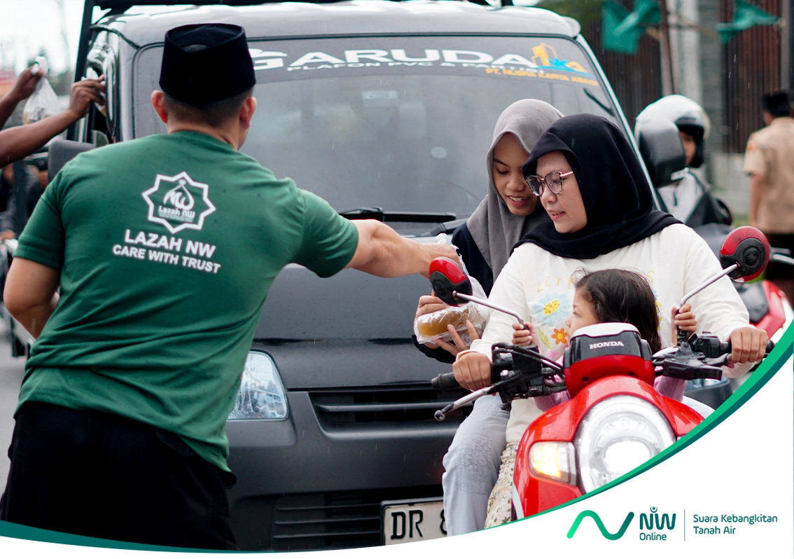 LAZAH NW Awali Gerakan 73.000 Takjil Gratis - NW ONLINE