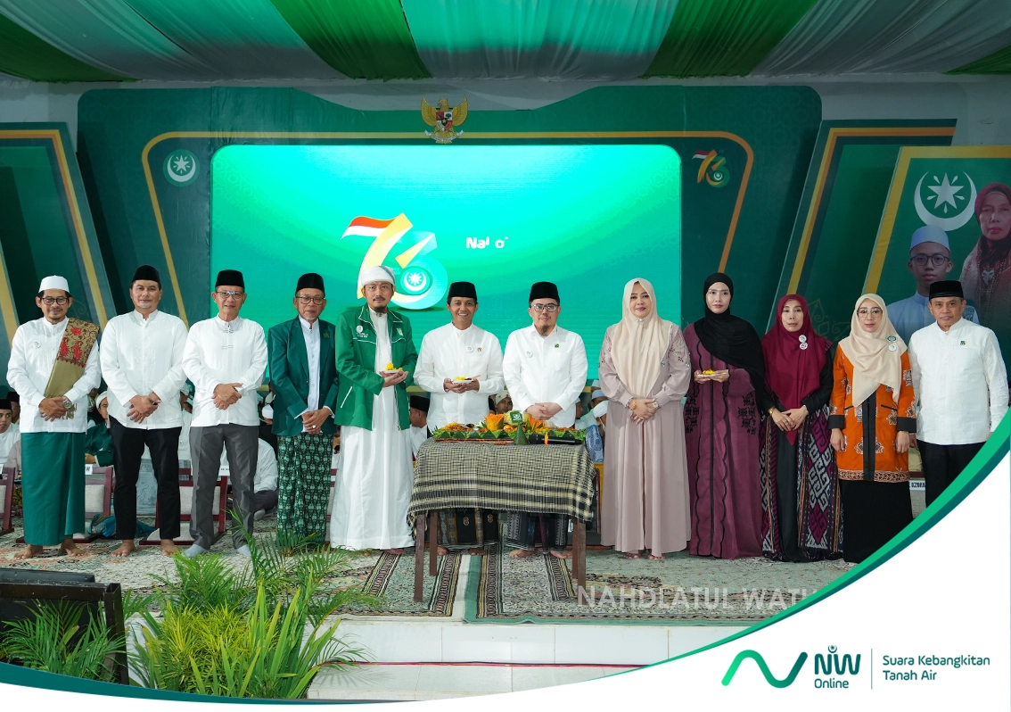 Puluhan Ribu Warga Nahdlatul Wathan Padati Anjani dalam Peringatan HADI NW ke-73