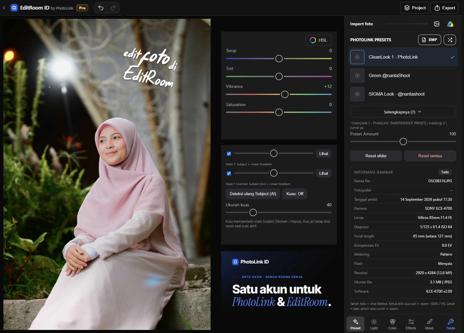 Edit Room - Alternatif Pengganti Lightroom