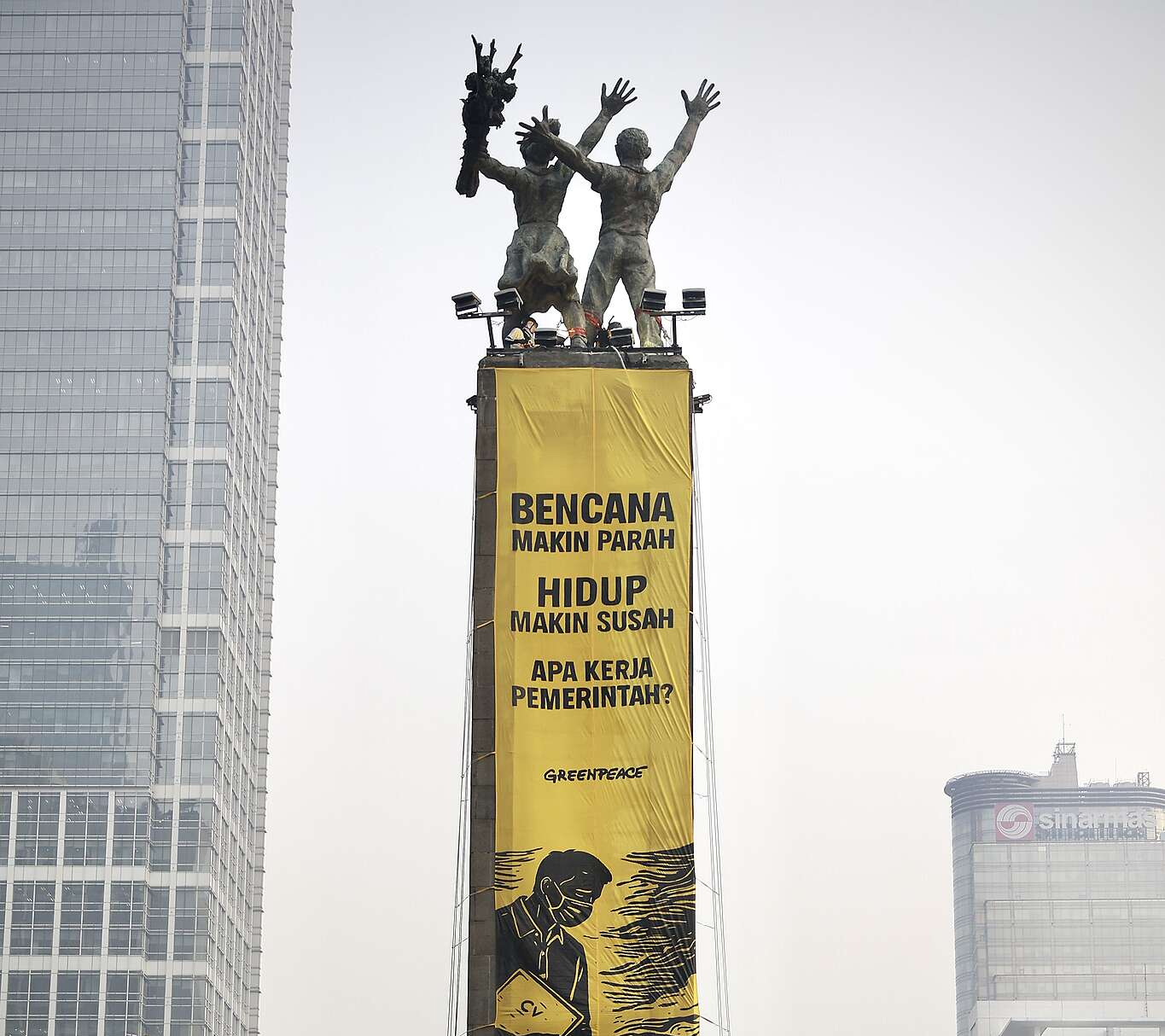 Greenpeace Indonesia Desak Pemerintah Serius Tangani Krisis Iklim yang Kian Membebani Rakyat